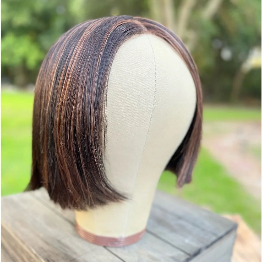 JOHN RENAU CHERRY CHOCOLATE HIGH DENSITY WIG TOPPER